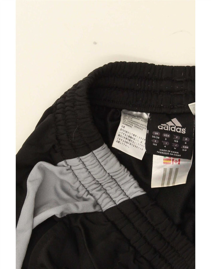 Мужские спортивные брюки Adidas UK 36/38, маленькие черные, полиэстер с цветными блоками