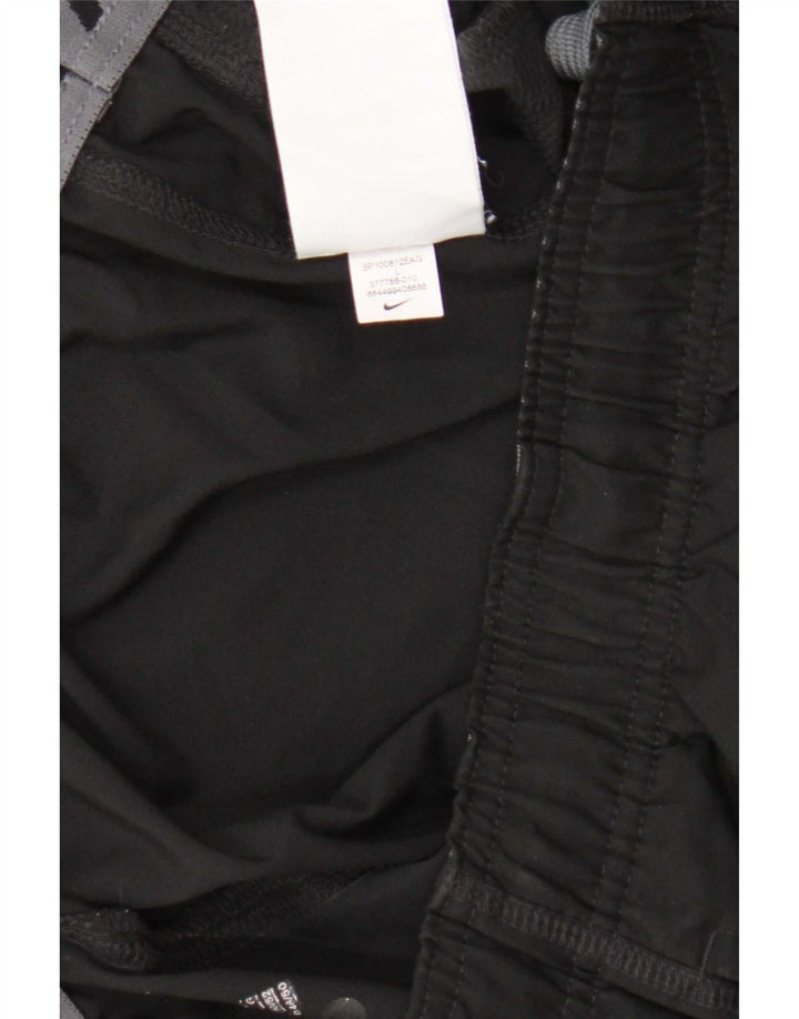 Мужские спортивные брюки Nike Dri Fit, большие черные полиэстер