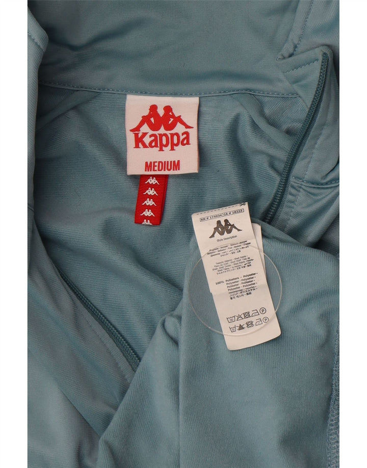 Kappa Мужской спортивный костюм с графическим рисунком, верхняя куртка, средний синий, полиэстер с цветными блоками