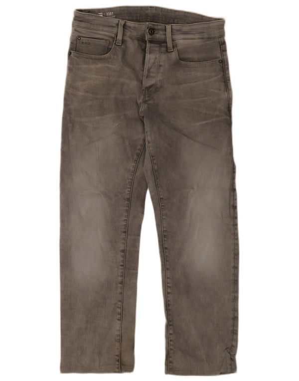 Мужские прямые джинсы G-Star W28 L26, серый хлопок