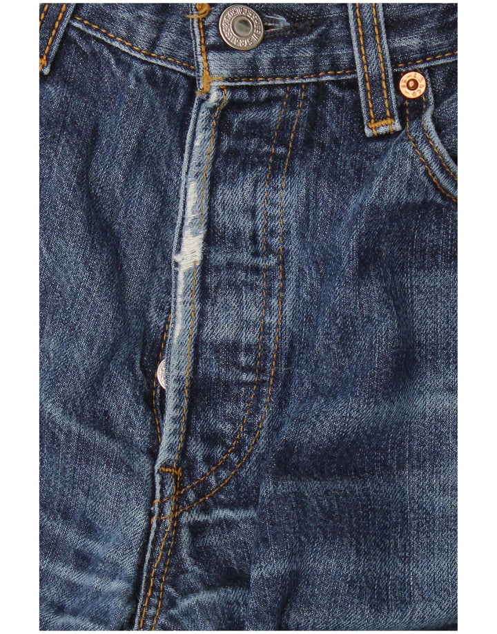 LEVI'S Mens 501 Straight Jeans W29 L28 Blue
