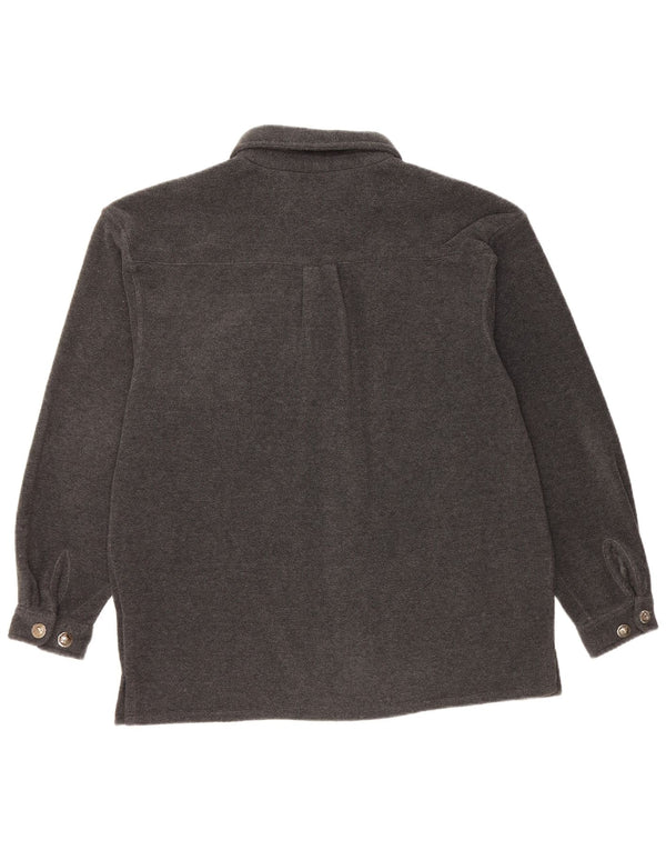 Мужская флисовая рубашка DANILO UK 40, большая, серая, полиэстер