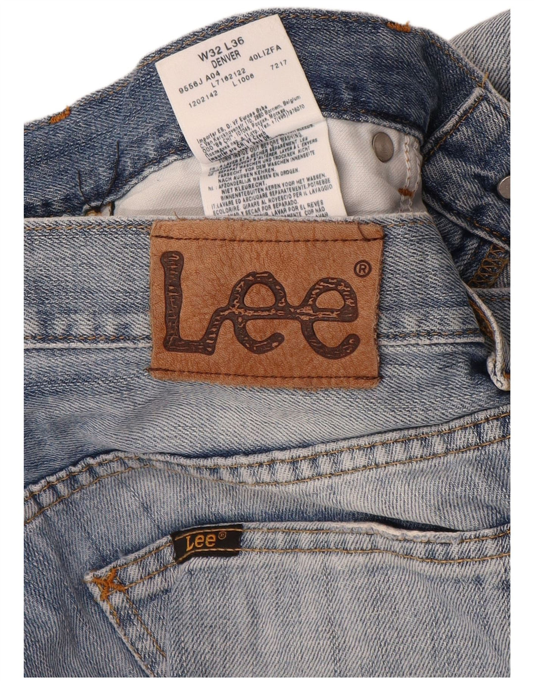 Женские джинсы Lee Denver Bootcut W32 L36, синие, хлопок