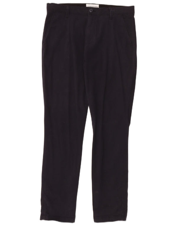 Мужские брюки-чиносы CALVIN KLEIN W31 L32 темно-синие, хлопок