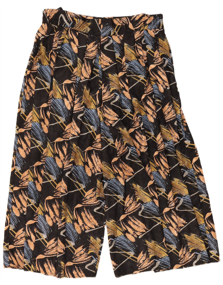 GOLDEN GATE Женские укороченные брюки с высокой талией EU 46 XL W34 L20 черные