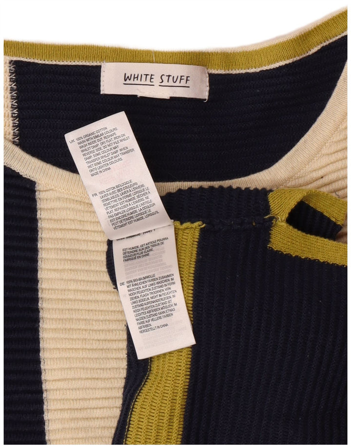 Женский джемпер с вырезом «лодочка» WHITE STUFF UK 18 XL, разноцветный