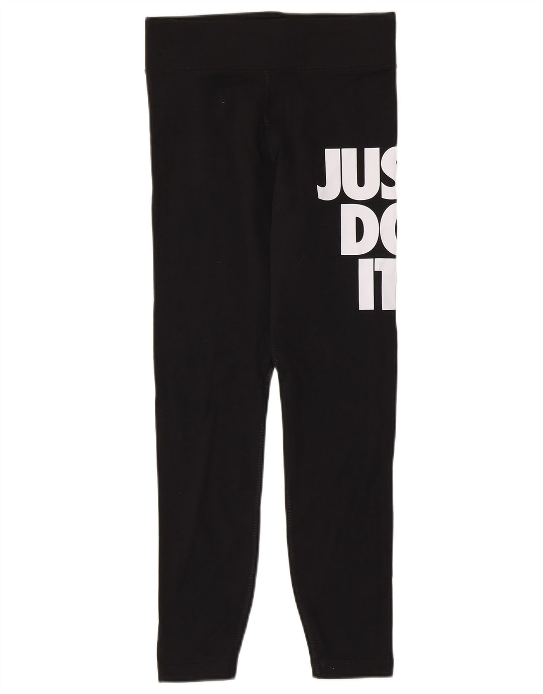 Женские леггинсы с рисунком Nike UK 8, маленькие черные хлопковые