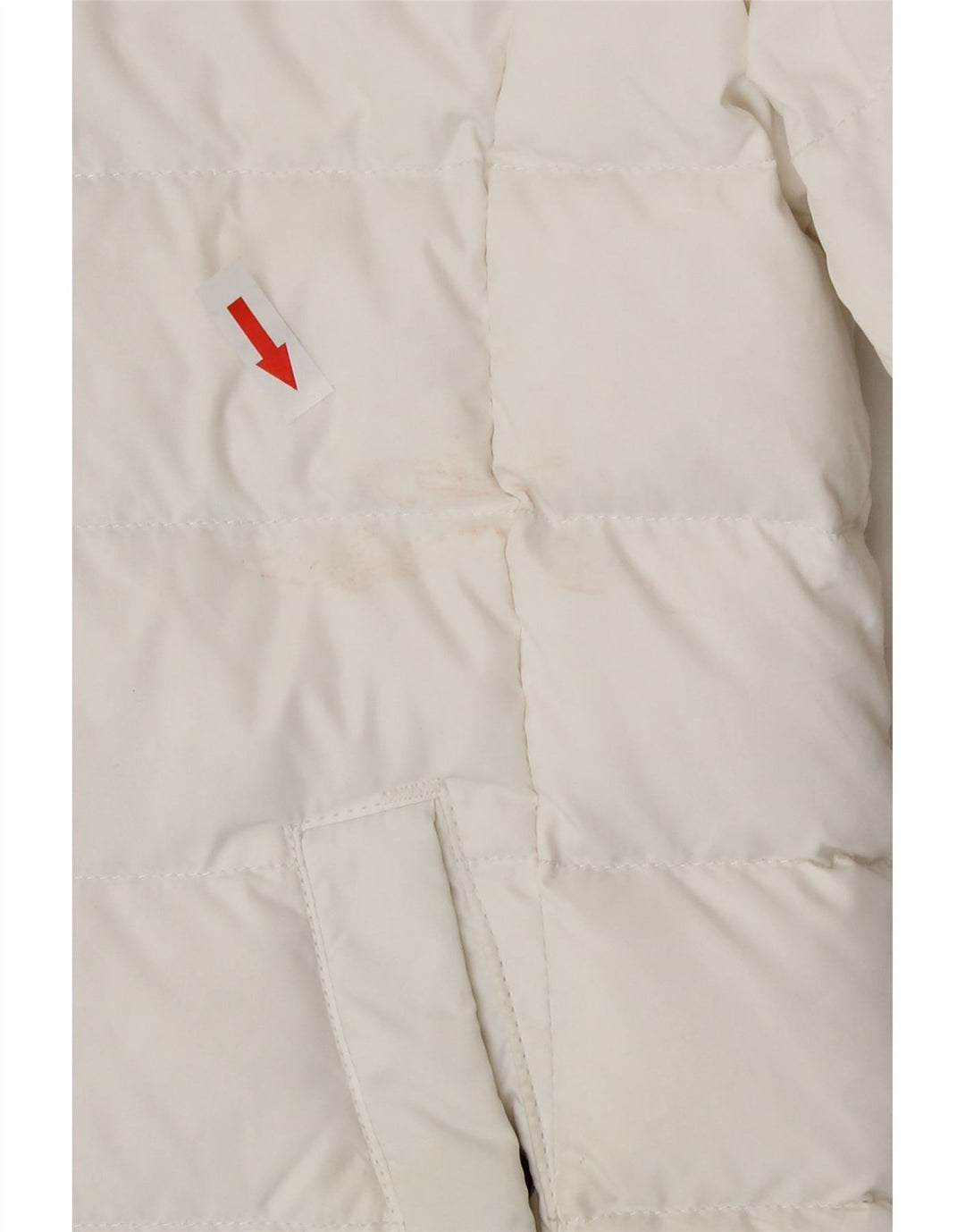 Женская стеганая куртка Tommy Hilfiger UK 6 XS, белый полиэстер