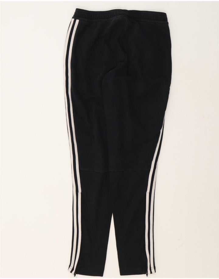Мужские спортивные брюки Adidas, маленькие черные, хлопковые
