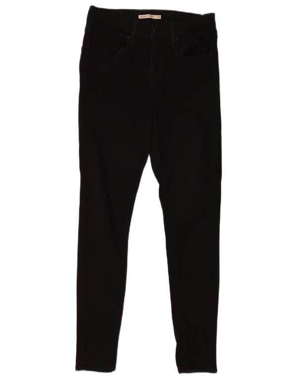 Женские суперскинни Levi's Mile High W30 L30, черные хлопковые