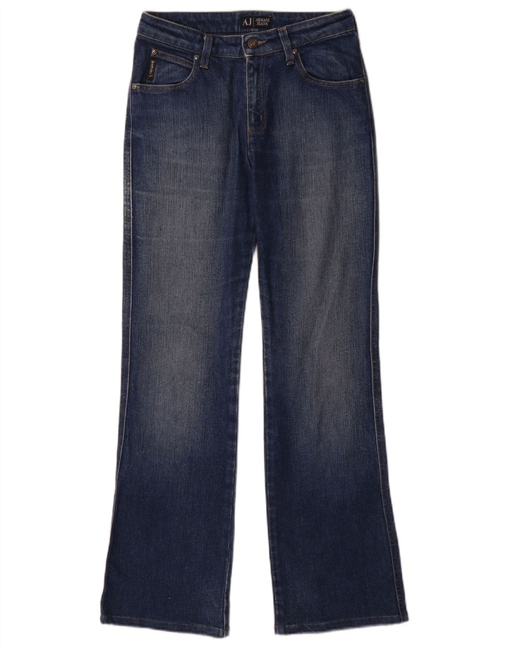 Женские джинсы Bootcut Armani W27 L29 синие, хлопок