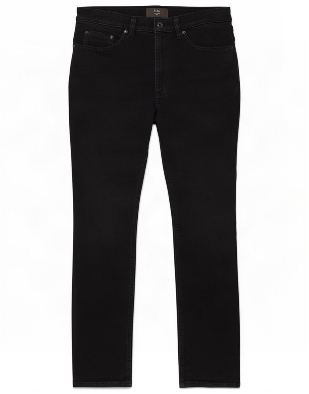 Женские узкие джинсы Marks & Spencer W32 L31, черный хлопок