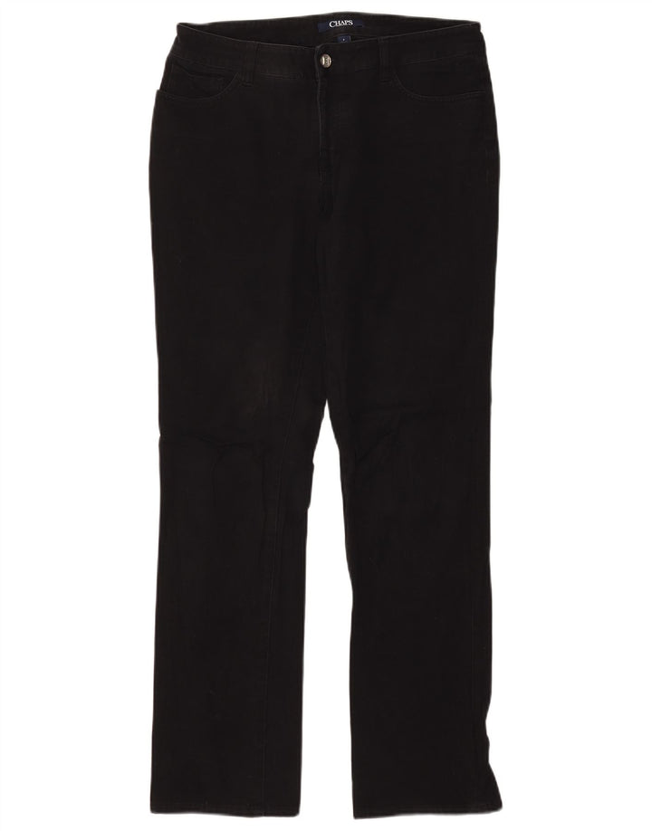 Женские прямые джинсы CHAPS US 8 Medium W32 L31, черный хлопок