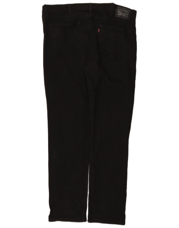 Мужские джинсы Levi's Slim 511 W38 L32, черный хлопок