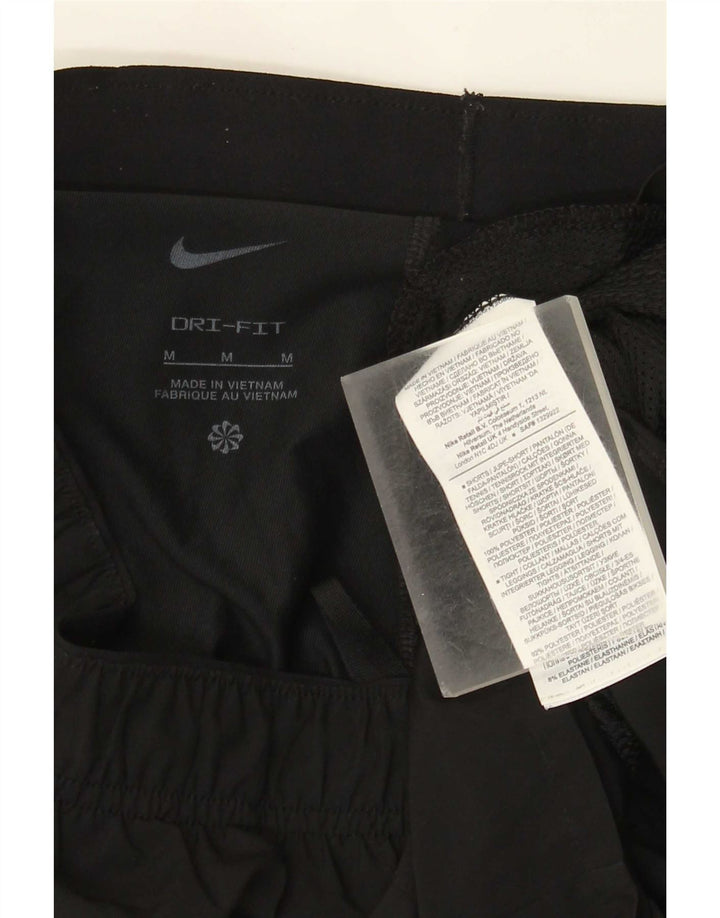 Мужские спортивные шорты Nike Dri Fit, средний черный полиэстер