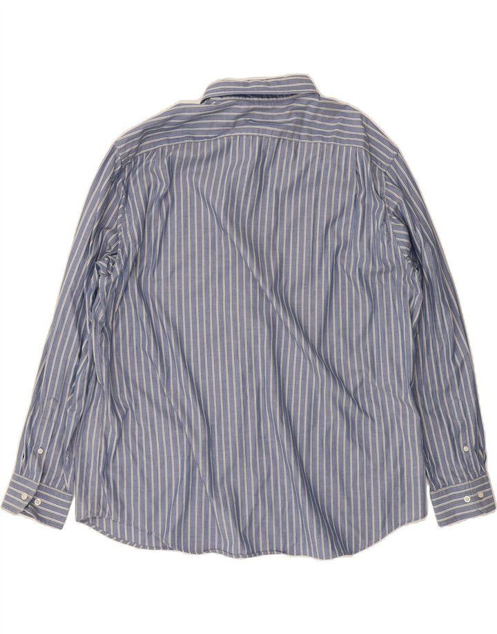 NAUTICA Mens Shirt 2XL Blue Striped Cotton Vintage Nautica and Second-Hand Nautica from Messina Hembry 