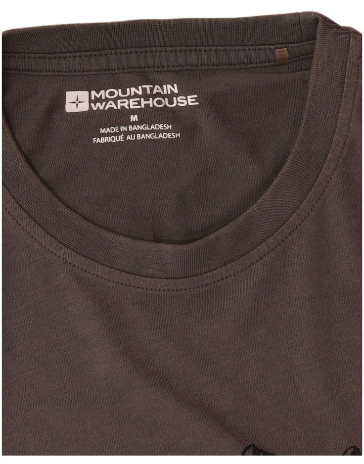 MOUNTAIN WAREHOUSE Мужская футболка с рисунком Верх среднего серого цвета