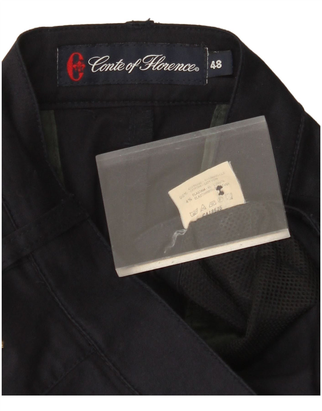 CONTE OF FLORENCE Мужские костюмные брюки IT 48 Medium W32 L33 Темно-синий