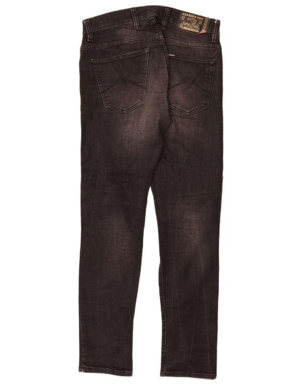 Мужские потертые узкие джинсы Carrera W31 L32, серый хлопок