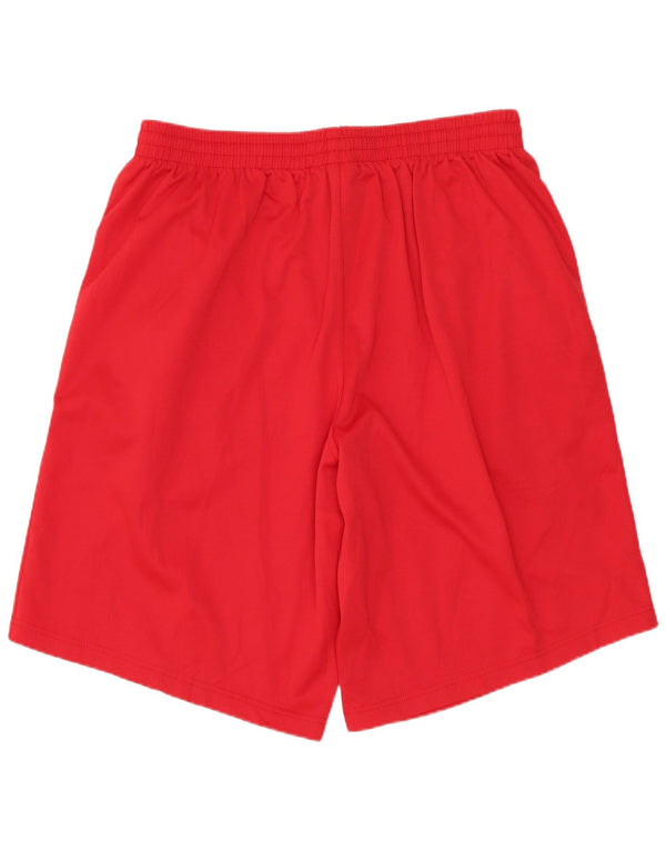 ASICS Mens Sport Shorts Medium  Red Polyester