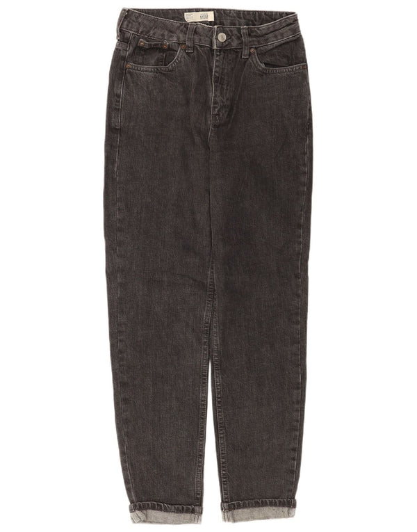 Женские зауженные джинсы Topshop для мам W25 L27, серый хлопок