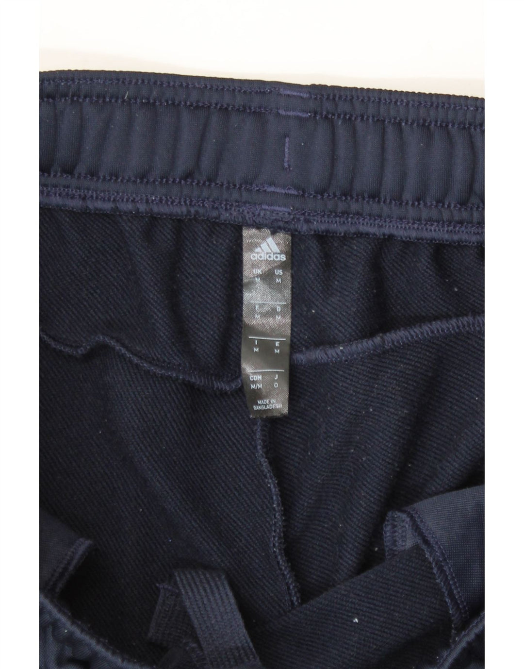 ADIDAS Mens Tracksuit Trousers Joggers Medium Navy Blue Polyester Vintage Adidas and Second-Hand Adidas from Messina Hembry 