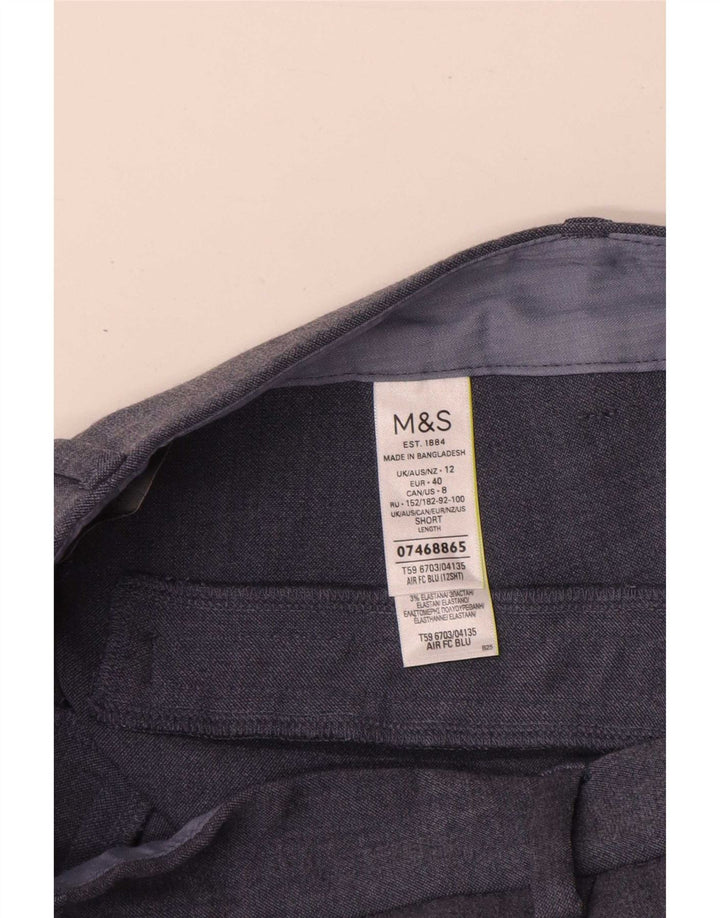 Женские брюки чинос Marks & Spencer Bootcut UK 12 Medium W30 L29 Синие