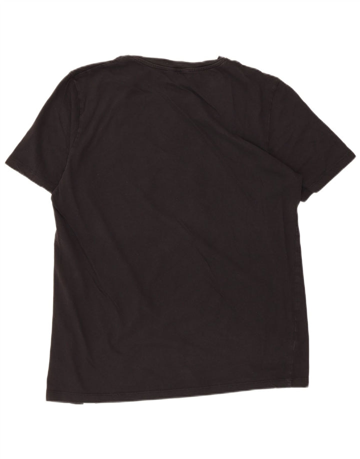 Мужская футболка с рисунком Jack & Jones Top XL черная