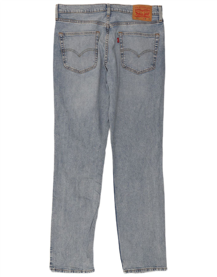 Мужские джинсы Levi's Slim 511 W36 L34 синие, хлопок