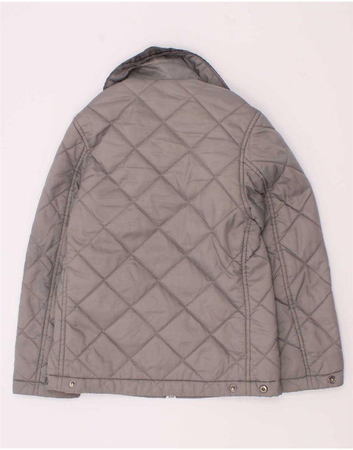Стеганая куртка Barbour для мальчиков 3-4 года серая