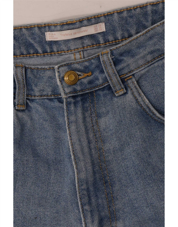 Женские джинсовые шорты Zara Trafaluc EU 38, маленькие W28, синие