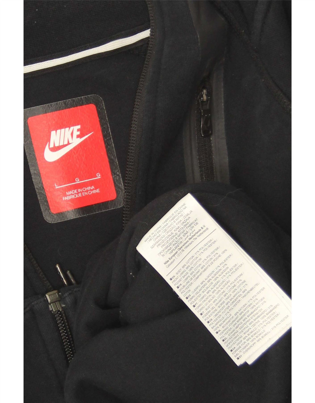 Женский спортивный костюм Nike UK 14, большой черный хлопок
