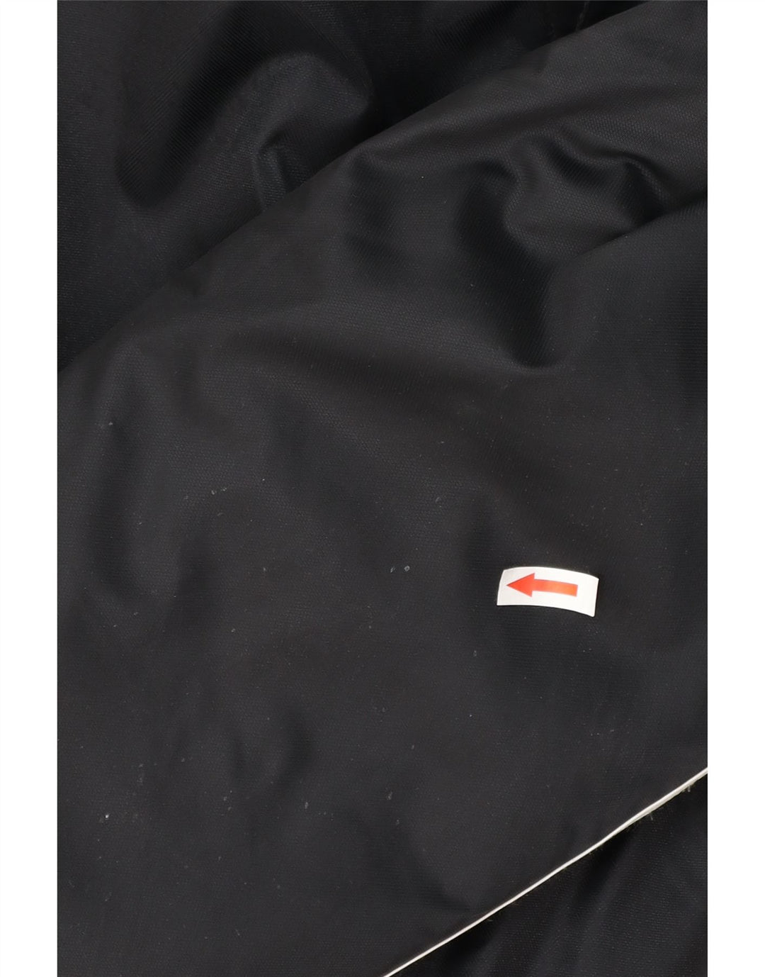 Мужская утепленная куртка Adidas с капюшоном UK 42 XL, черный полиэстер с цветными блоками