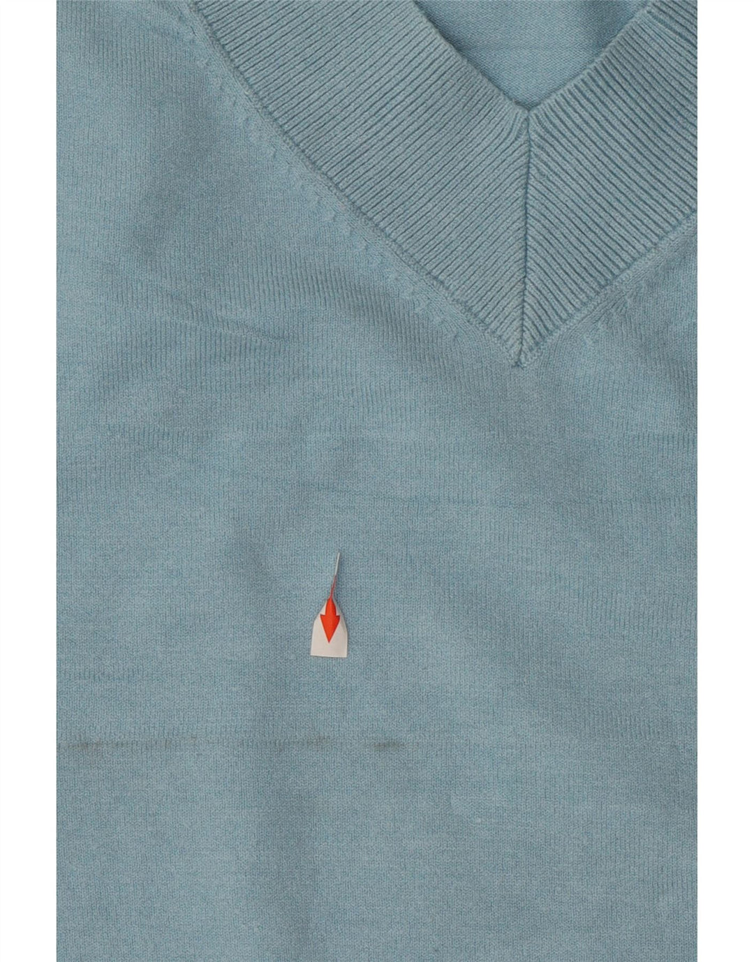 Женский свободный джемпер с v-образным вырезом Marks & Spencer UK 18 XL, синий