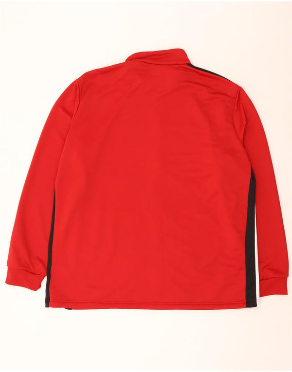 Мужской спортивный костюм Adidas Top Jacket 2XL Красный полиэстер с цветными блоками