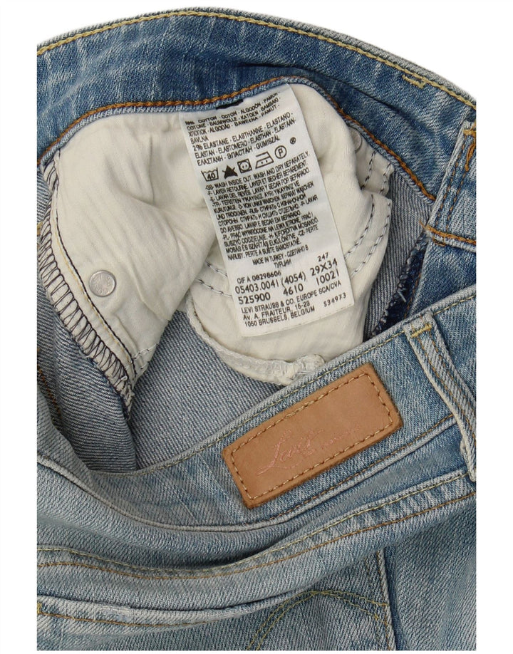 Женские джинсы скинни Levi's с легким изгибом W29 L34, синие, хлопок