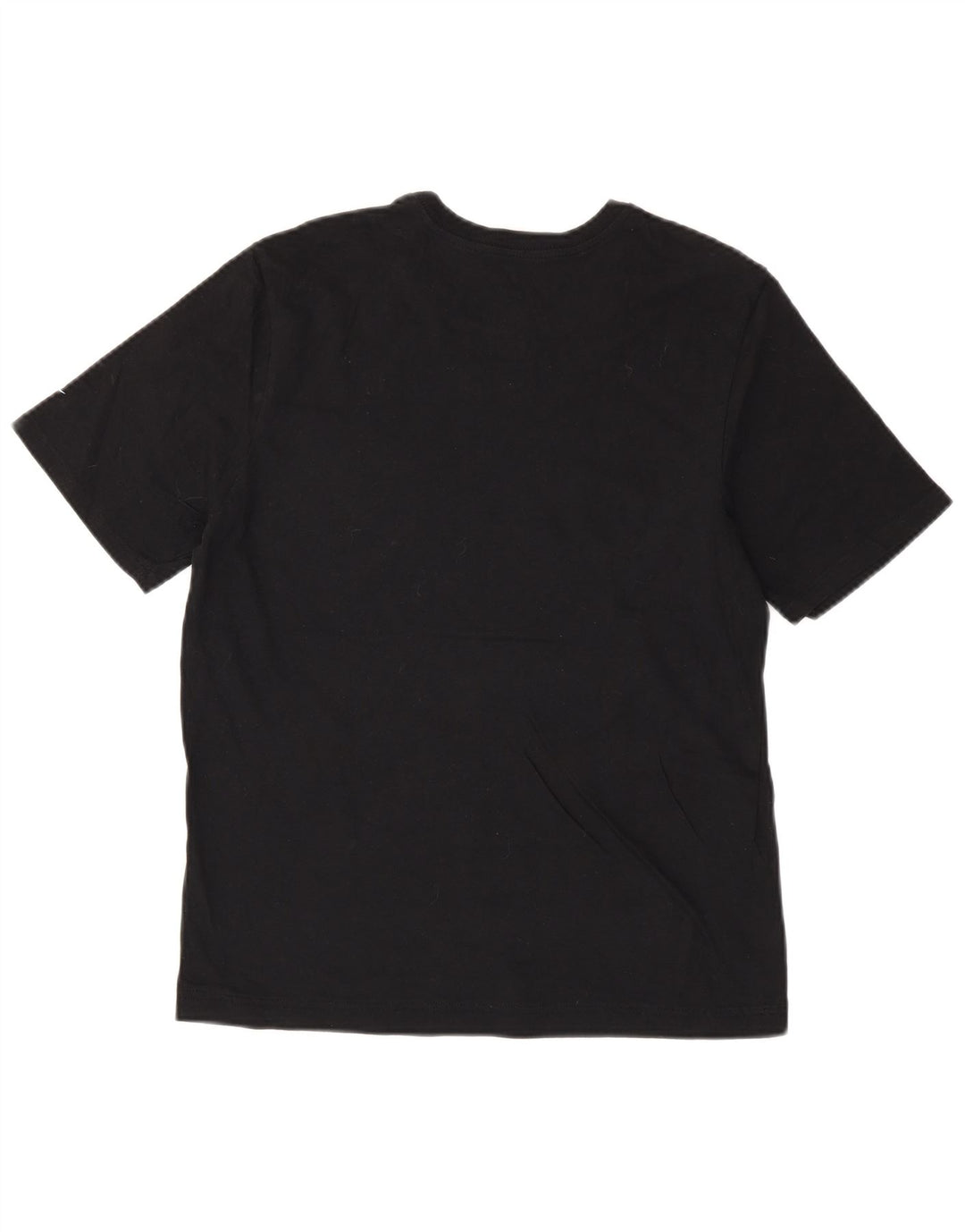 Женская футболка спортивного кроя с графическим рисунком NIKE Top UK 12, средний размер, черный хлопок