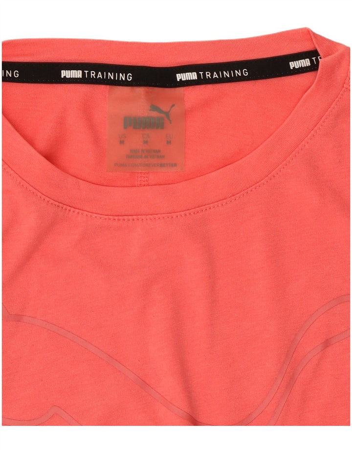 Женская футболка Puma Top UK 14 Medium Pink