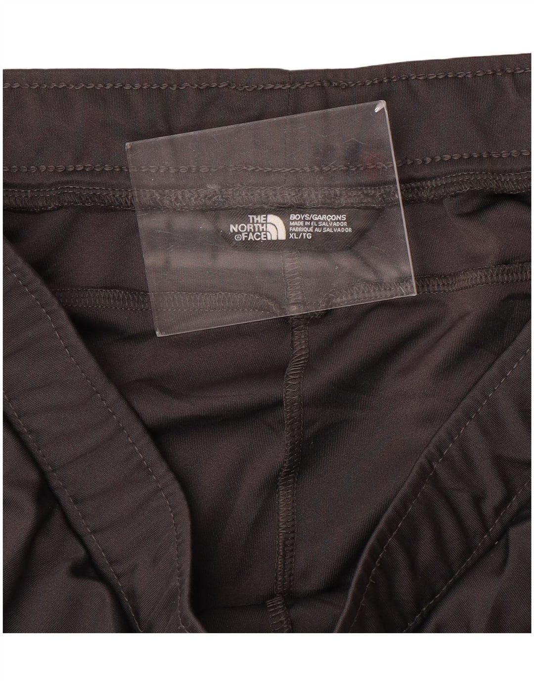 THE NORTH FACE Спортивные шорты с графическим рисунком для мальчиков 14–15 лет, серые цветные блоки, размер XL