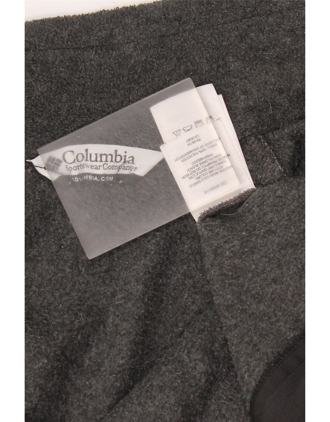 Мужская флисовая куртка Columbia UK 42 XL, серый полиэстер