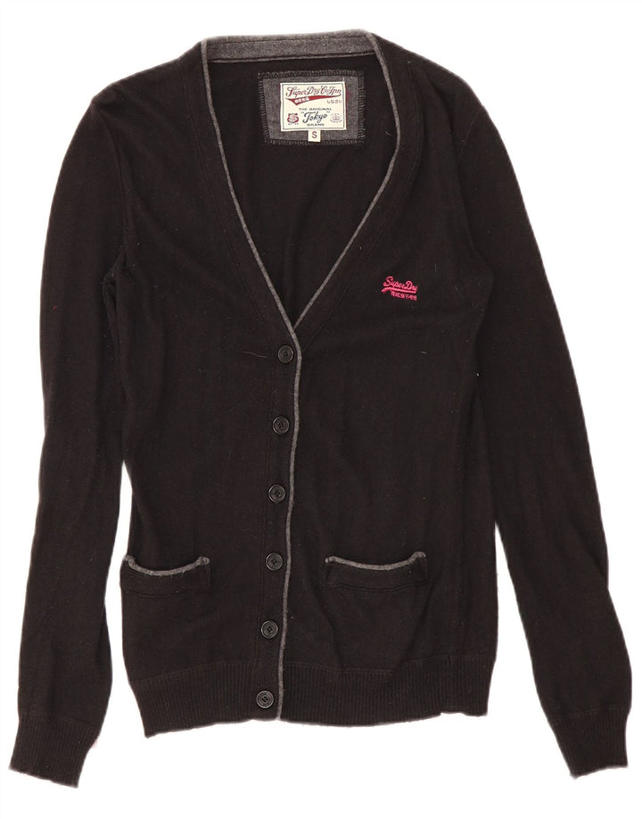 Женский кардиган-свитер Superdry UK 10, маленький черный