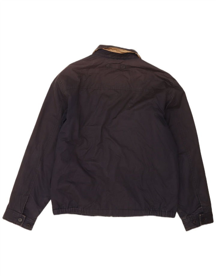 Мужская куртка-бомбер Gant UK 42 XL Темно-Синяя