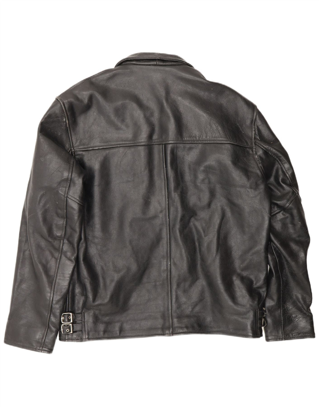 Мужская кожаная куртка Ashy UK 44 2XL Черная кожа