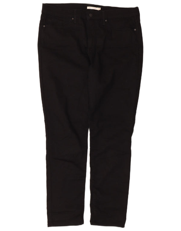 Женские джинсы скинни Levi's 311 Shaping W33 L30, черный хлопок