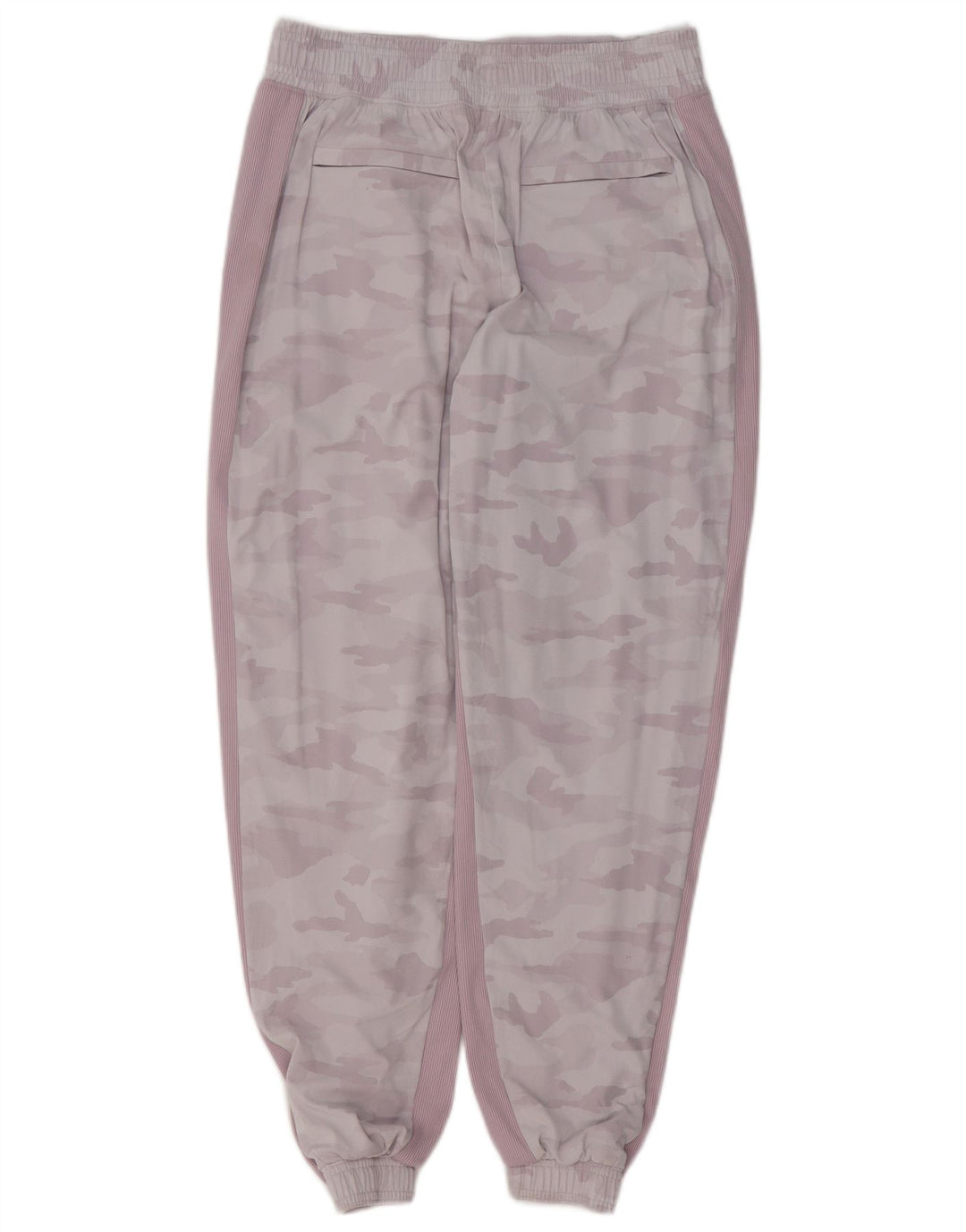 ATHLETA Womens Tracksuit Trousers Joggers US 6 Medium Grey Camouflage