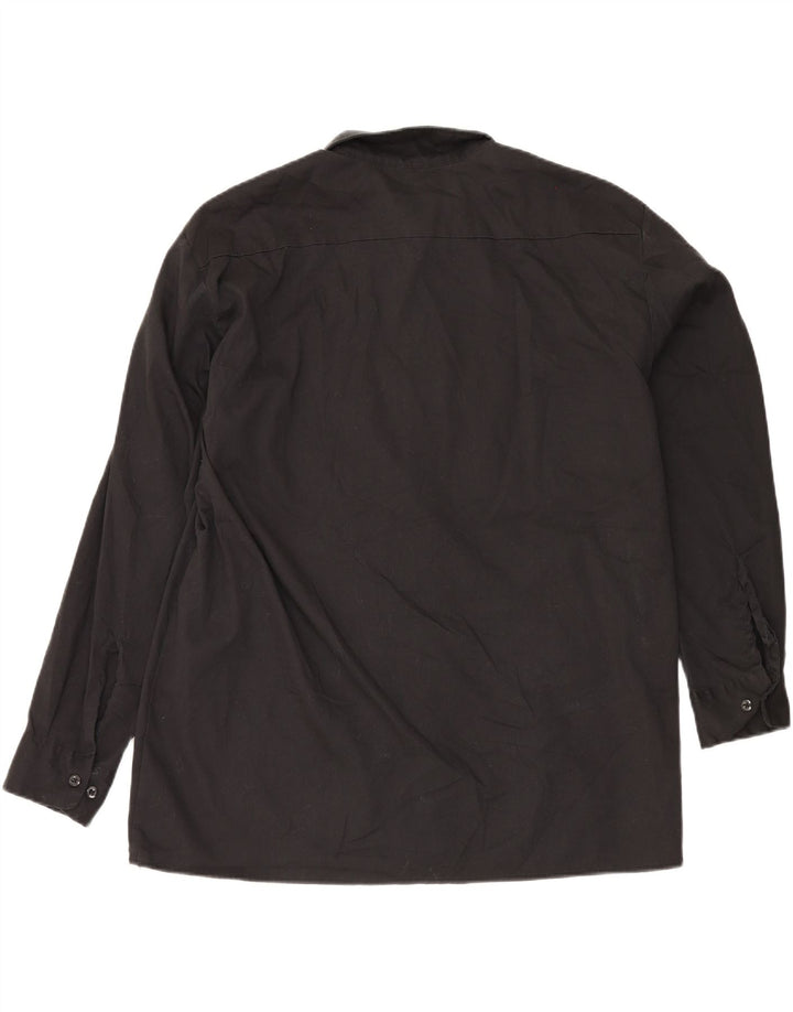 Мужская рубашка Dickies 2XL черная из полиэстера