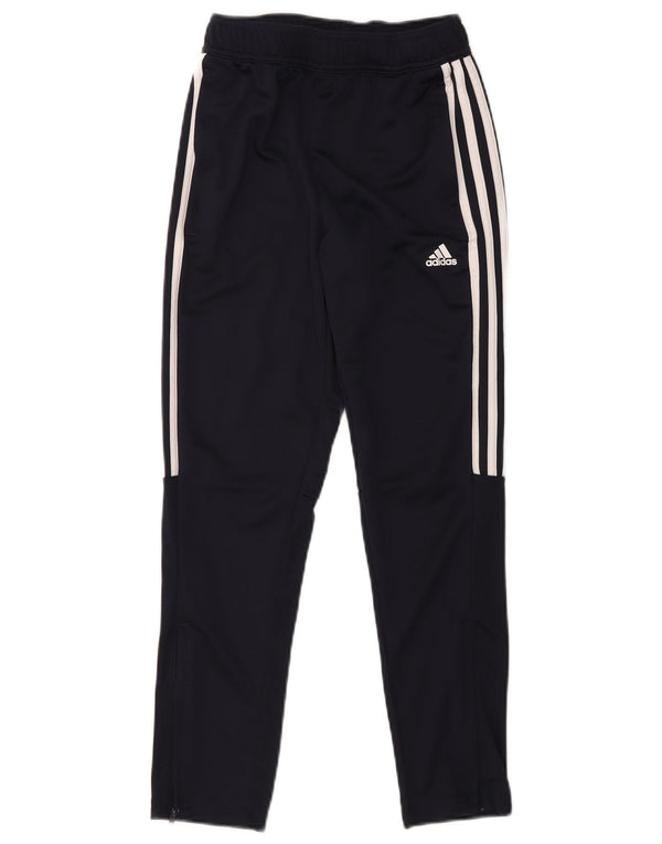 Спортивные брюки Adidas Aeroready для мальчиков 11–12 лет, темно-синий, полиэстер