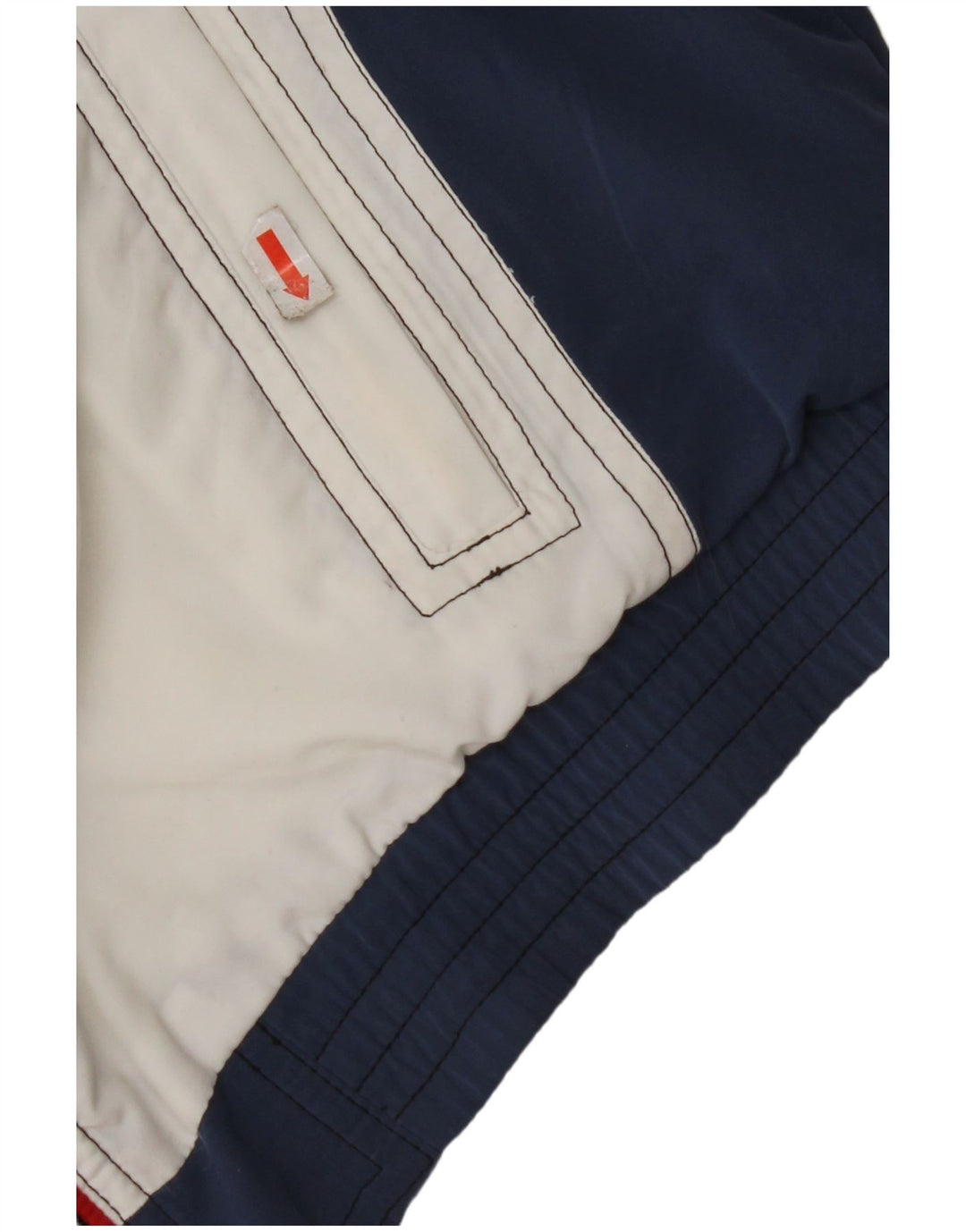 Мужской спортивный костюм LOTTO, верхняя куртка, Великобритания, 36/38, маленький белый, полиэстер с цветными блоками