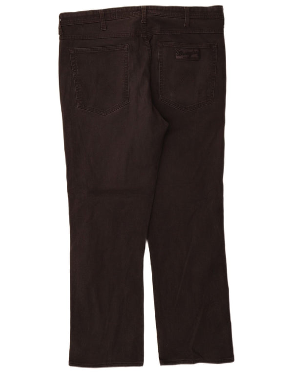 Мужские прямые джинсы Wrangler Arizona Stretch W38 L31, серый хлопок