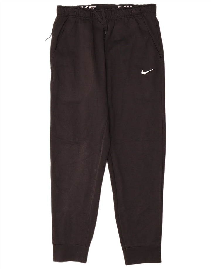 Мужские спортивные брюки Nike Therma-Fit, джоггеры, средний черный, полиэстер